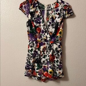 Floral Mini Romper